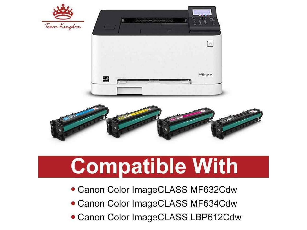 High Yield 045 H Toner For Canon Imageclass Mf632cdw Lbp612cdw Mf634cdw 4pack 