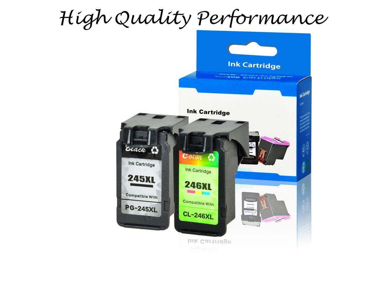 Refurbished 1x Black 245XL & 1x Color 246XL Ink SET For Canon PIXMA MX490 MX492 MG3020 2924 Refurbished 1x Black 245XL & 1x Color 246XL Ink SET For Canon PIXMA MX490 MX492 MG3020 2924