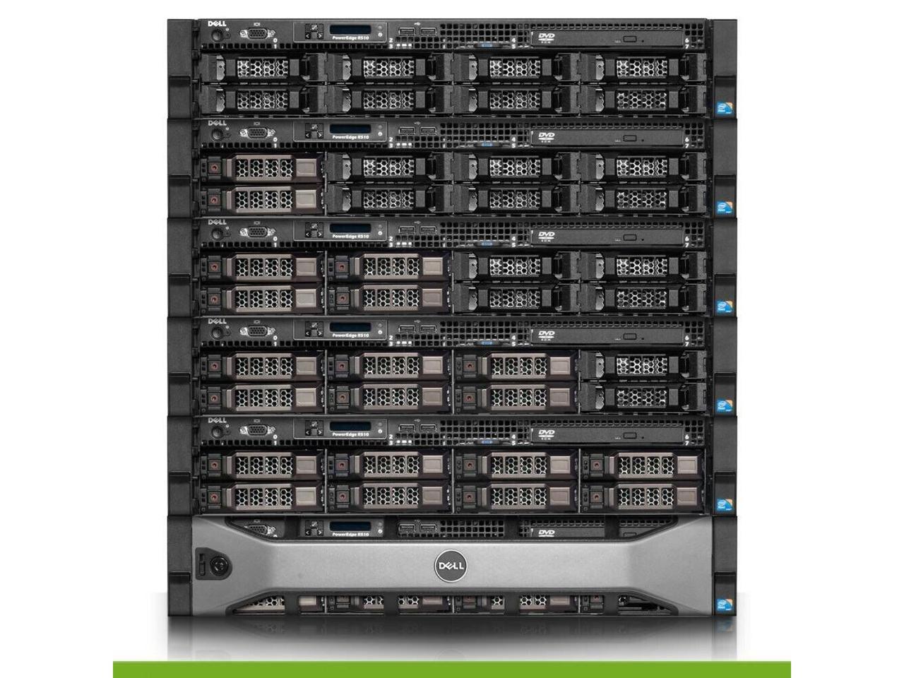 2x 2.8 GHz Quad Core 48GB RPS 2x 600GB 10k Dell PowerEdge R610 Server 
