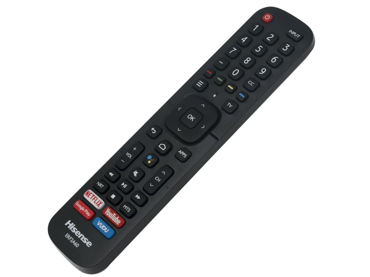 ERF2A60 RF Remote for Hisense TV H8F H9F 50H8F 55H8F 55H9F 65H8F 65H9F