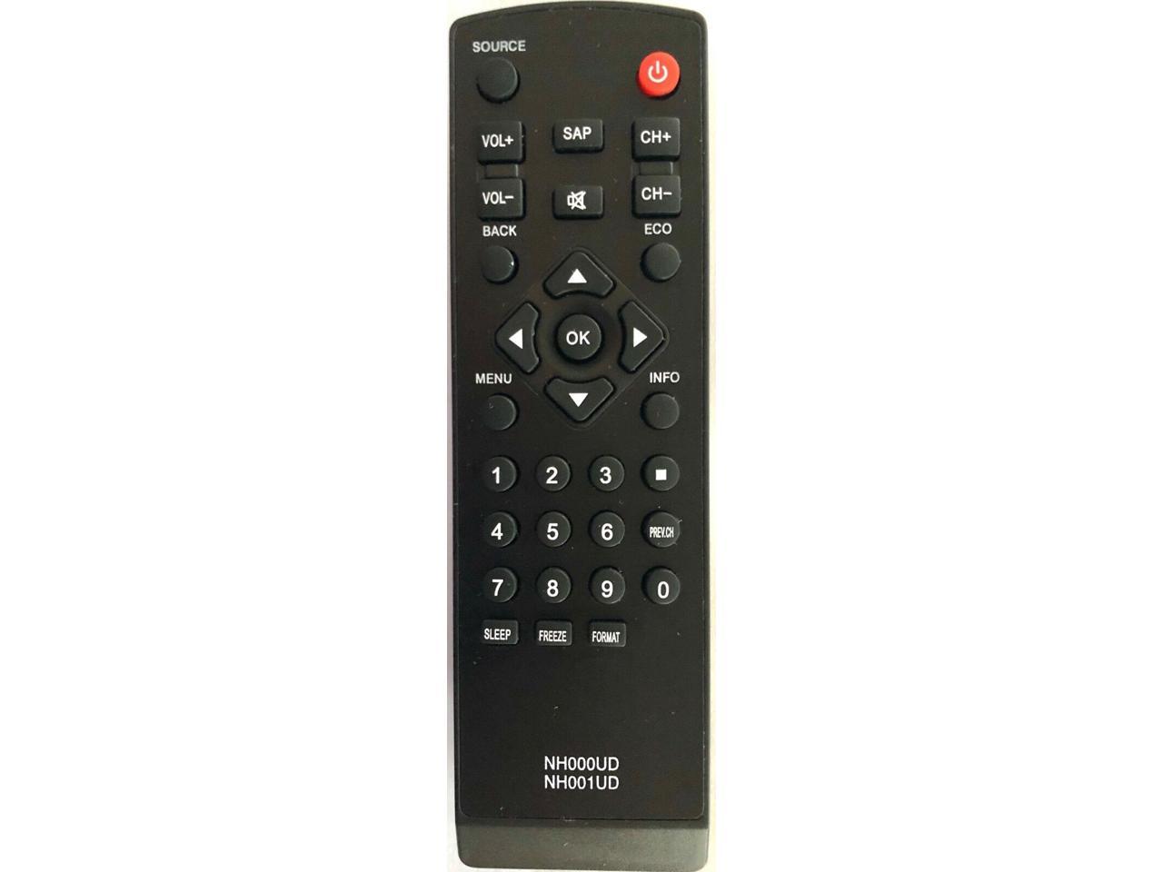 NH001UD Remote Year 2006 for Sylvania Emerson TV LC320EM2 LC320EM1