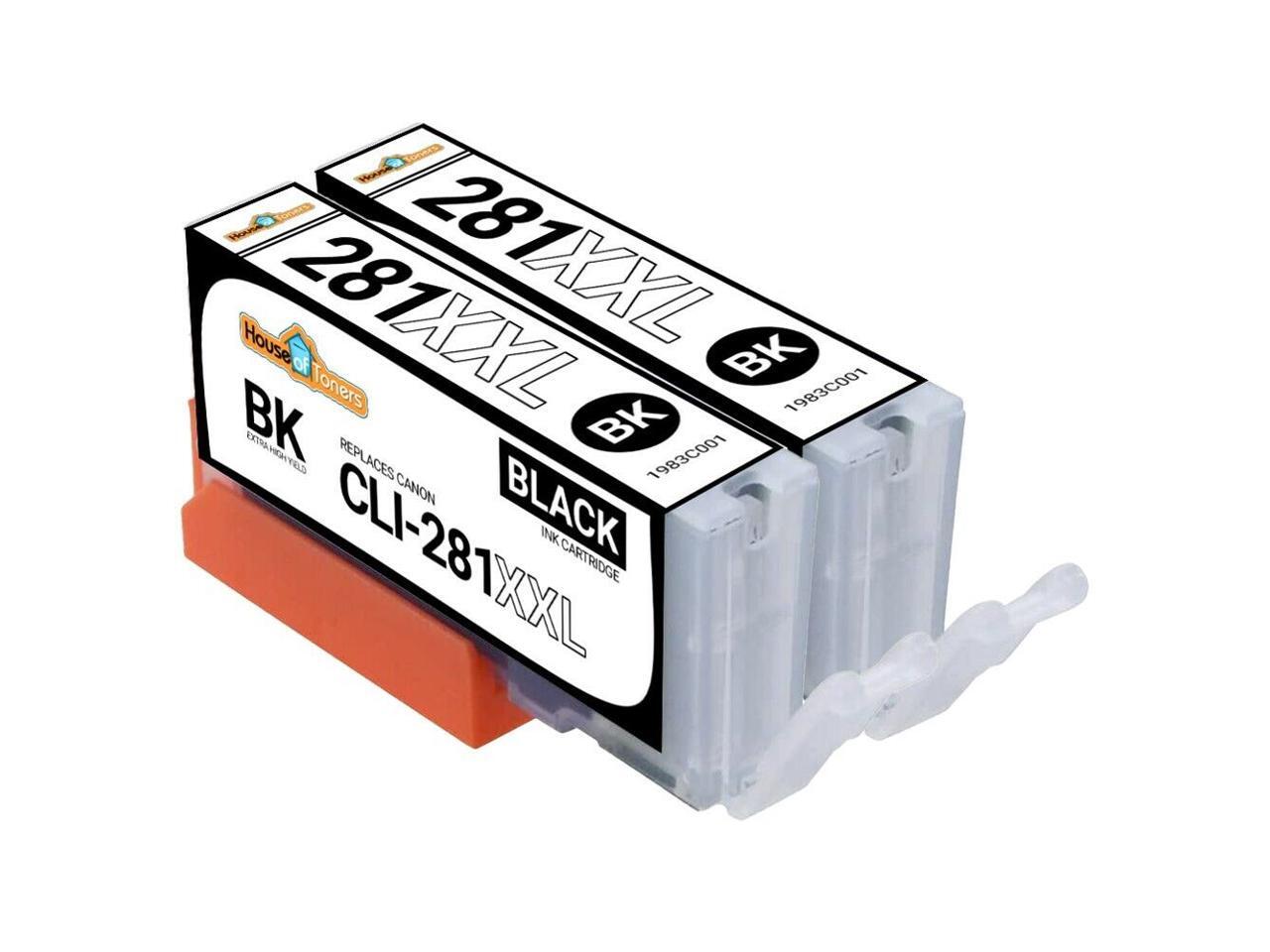 2 BLAC Compatible Canon PGI-280 CLI-281 XXL Ink for PIXMA TR7020 TR7520 TS8320 TR8520 - Newegg.com