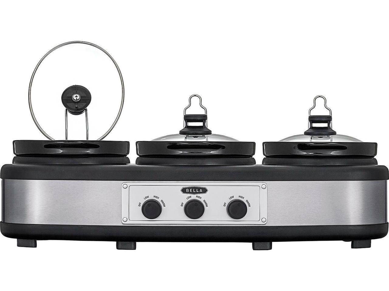 bella triple slow cooker