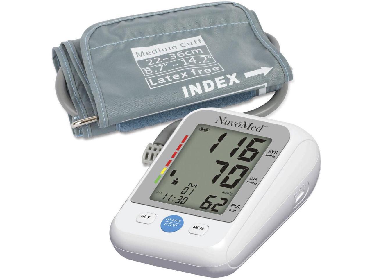 how to use sunmark blood pressure monitor