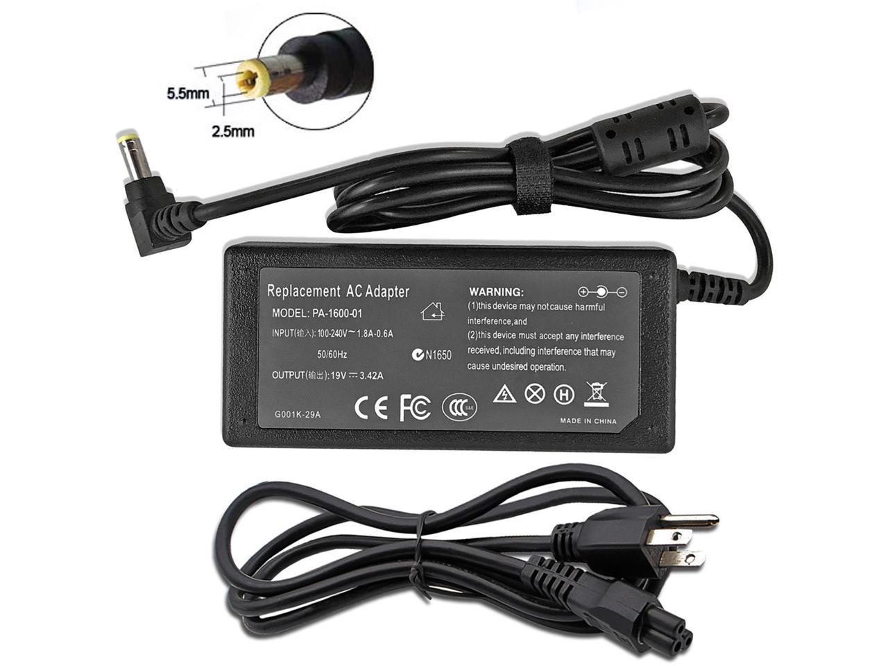 OEM ASUS 65W 19V 3.42A AC Adapter Power Supply Laptop Charger 