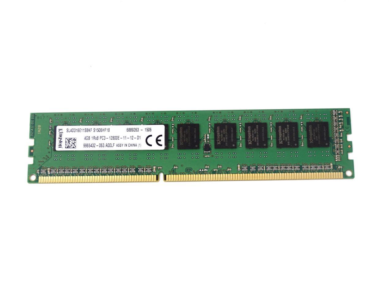 Kingston ECC Unbuffered 16GB 2x 8GB PC3-12800E DDR3 1600 2Rx8 1.5v ECC UDIMM RAM