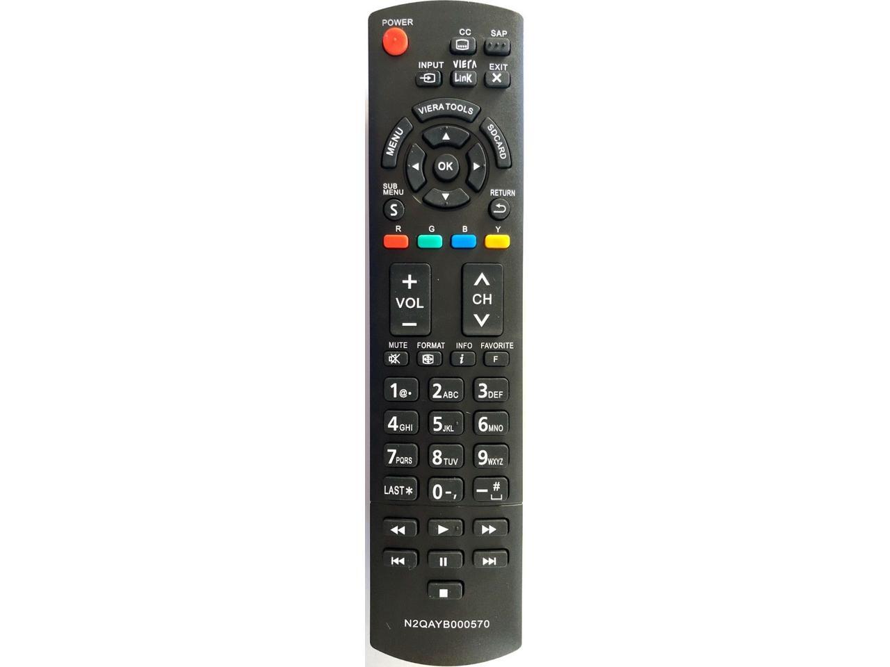 P42S1 L37X1 Replacement Remote Control for Panasonic TC P50S2 50PS14 TV