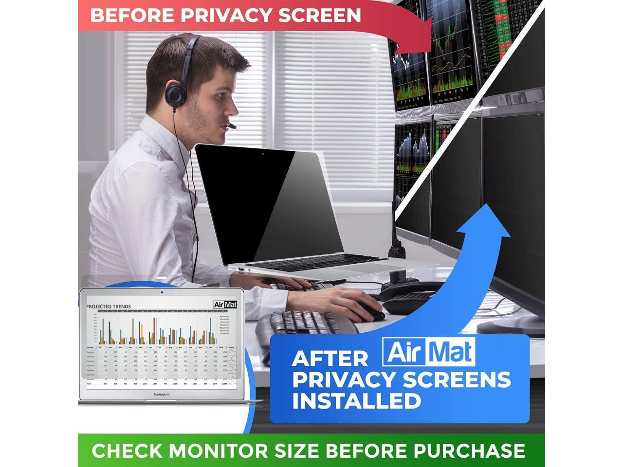 Anti-Spy Privacy Screen Filter Filtro de Privacidad Premium Model A1398 Protector de Pantalla para MacBook Pro 15 Pulgadas Retina Air Mat