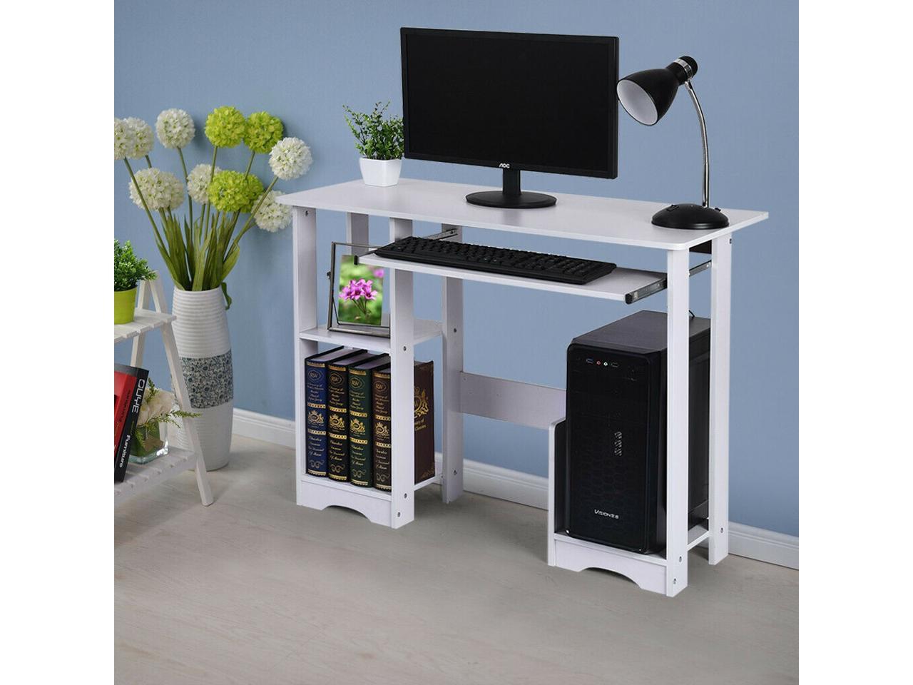 Details about   Computer Desk PC Laptop Table Study Workstation Writing Home Office Table New 