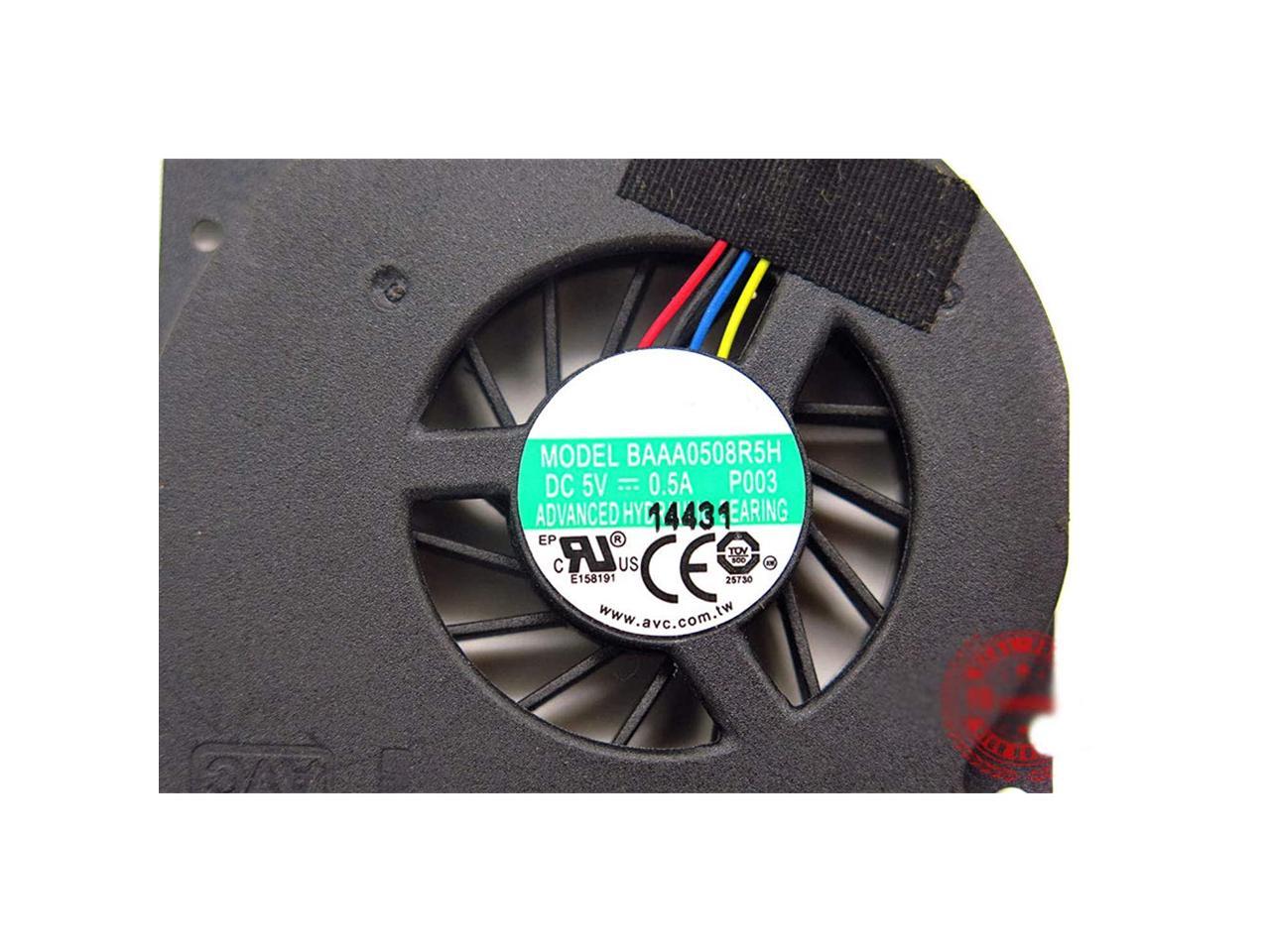 Cpu Fan For Avc Baaa0508R5H P003 Dc5V 0.5A 4 Line Notebook Graphics System  Cooling Fan Cooler - Newegg.com