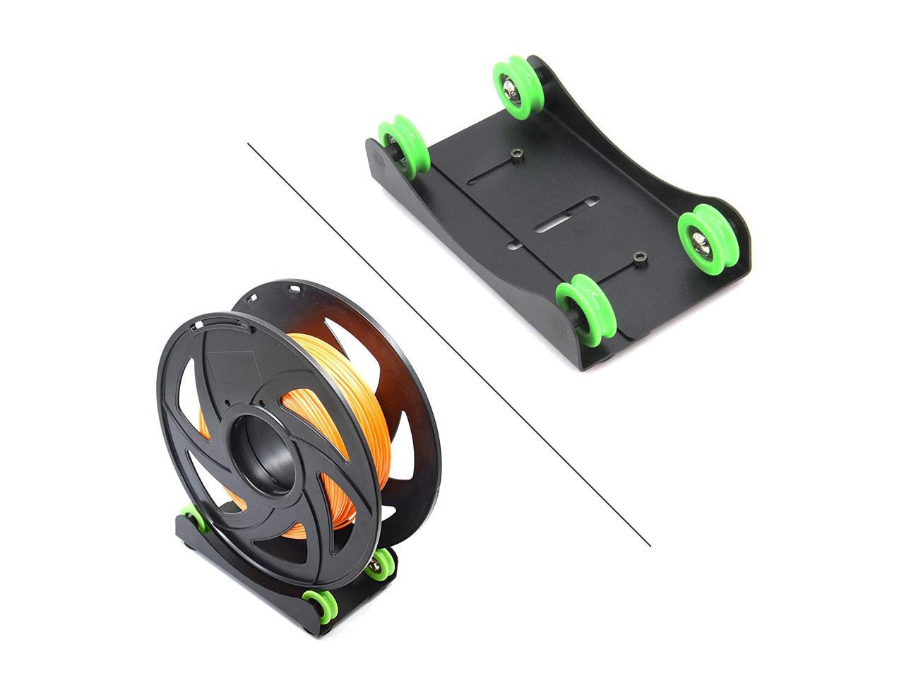 3D Printer Universal Adjustable Filament Wooden Spool Holder Tabletop Rack PLA 