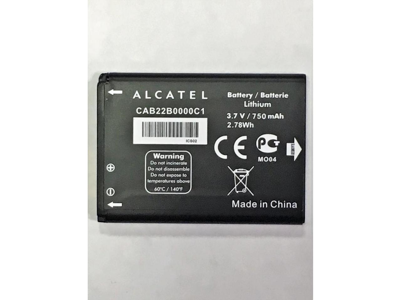 alcatel Original Alcatel One Touch CAB22B0000C1 3,7V 750mAh 
