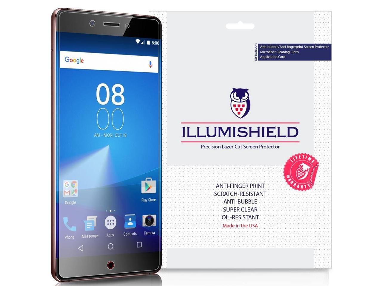 3x iLLumiShield Case Friendly Screen Protector for Google Pixel 3a 
