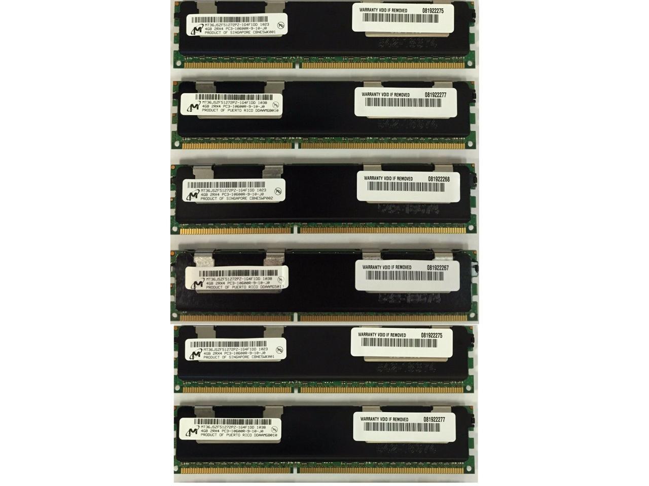 16GB MEMORY FOR HP PROLIANT DL380 G7 DL980 G7 ML330 G6 ML350 G6 ML370 G6 2X8GB 