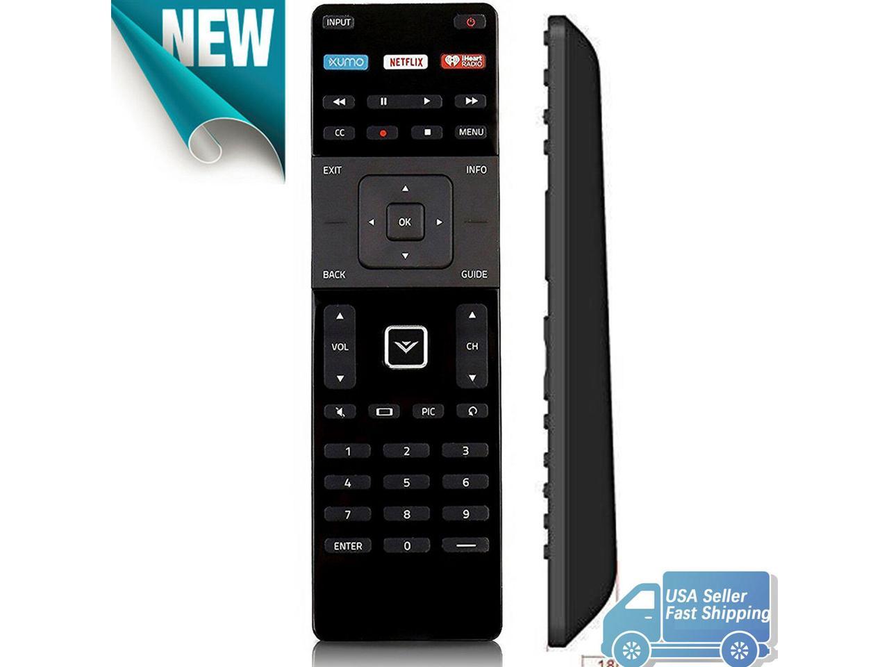US New Remote Control XRT122 for VIZIO LED HDTV with AMAZON iHEART RADIO  Keys 