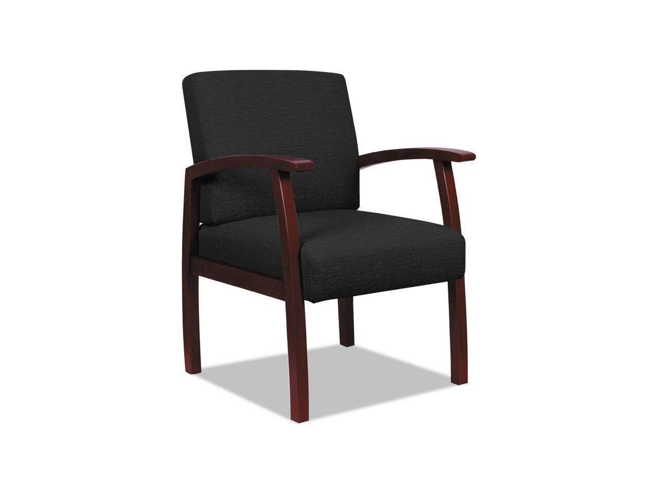 Alera Reception Lounge 700 Series Guest Chair, Mahogany ...