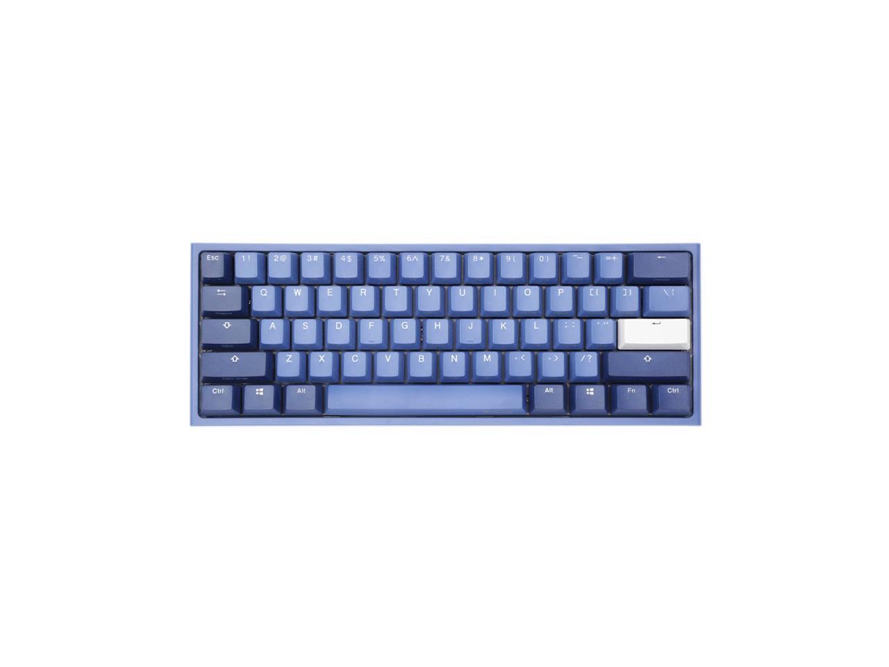 Ducky One 2 Mini Good In Blue 60 White Led Double Shot Pbt Mechanical Gaming Keyboard Cherry Mx Brown Newegg Com