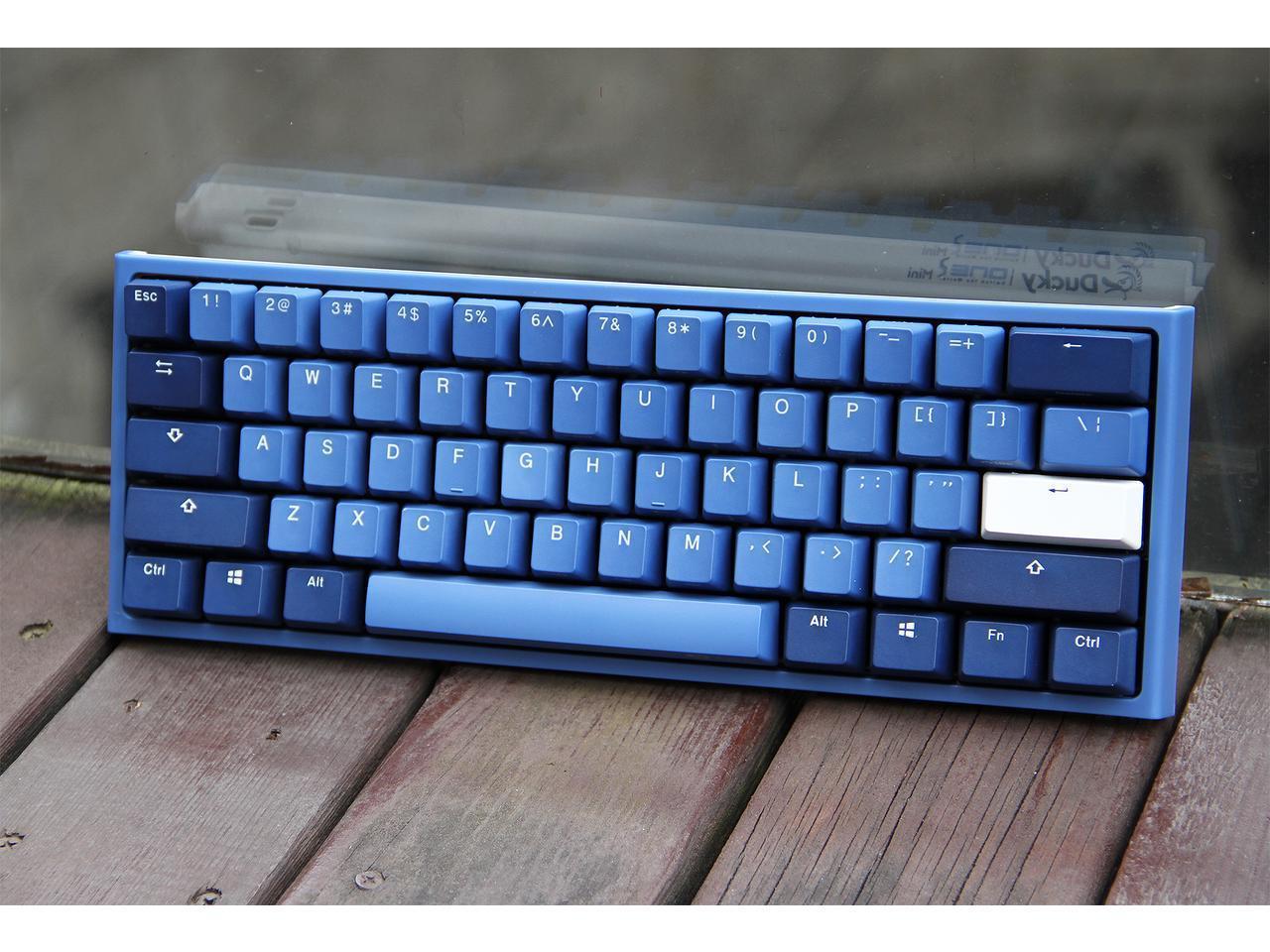 Ducky One 2 Mini Good in Blue 60% White Led Double Shot PBT Mechanical