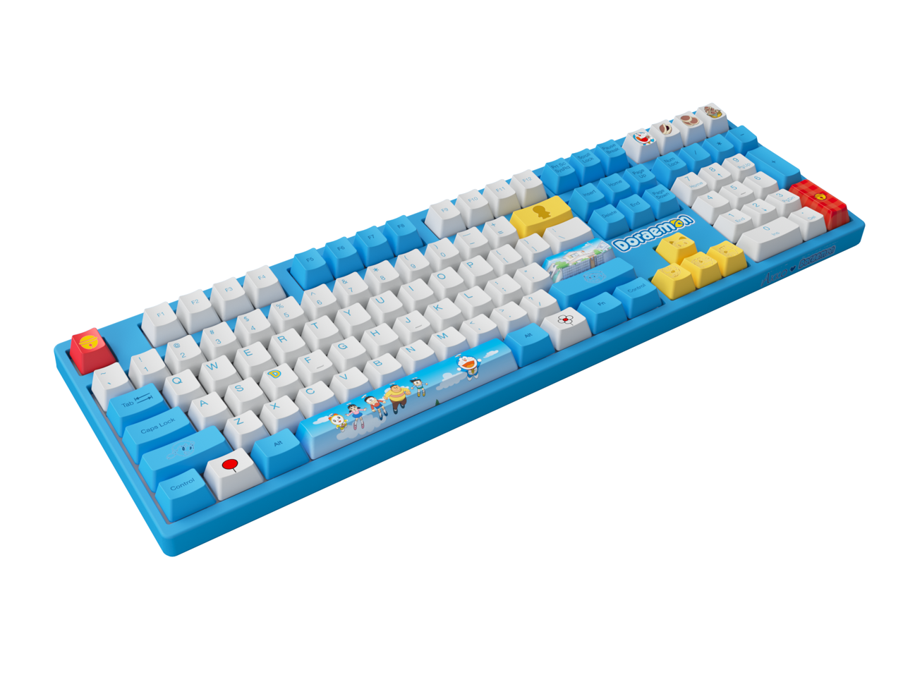 Akko Doraemon Wired Gaming Mechanical Keyboard Nkro Dye
