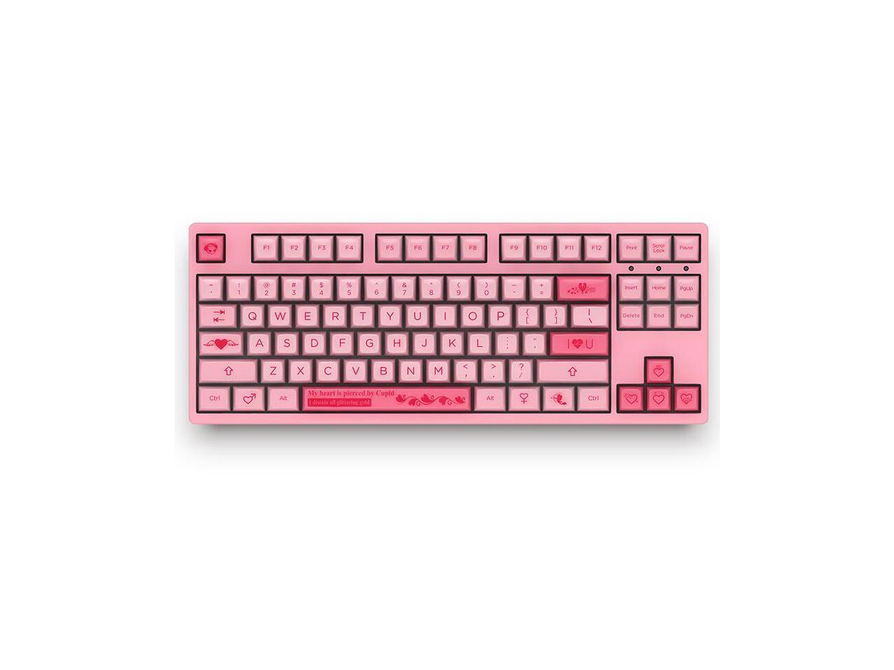 AKKO Cupid SA Profile PBT Keycap Set for Mechanical Gaming Keyboard - Pink - Newegg.ca