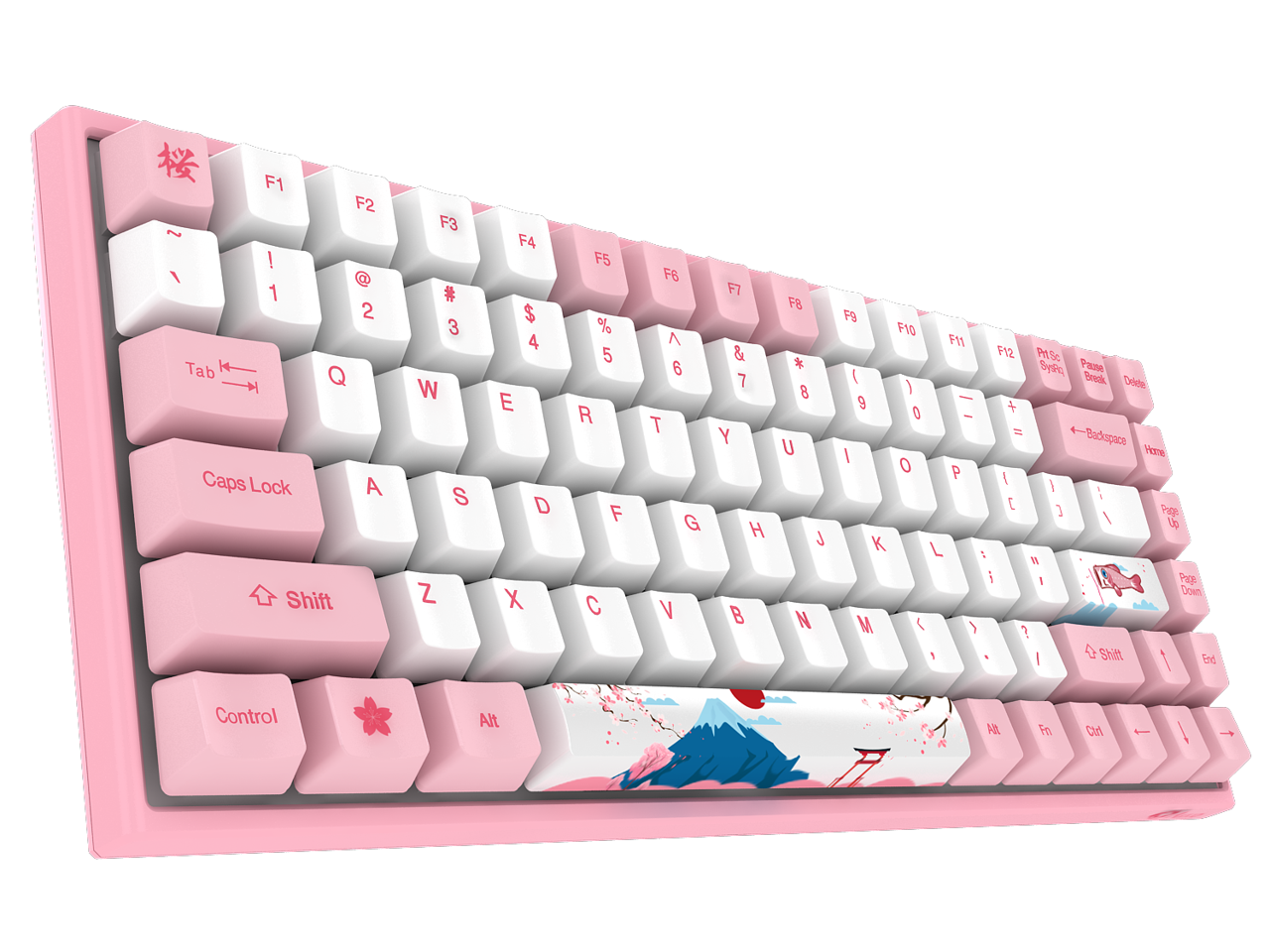 Akko 3084 Tokyo Sakura Pink 84 Keys Bluetooth/Wired Gaming Mechanical