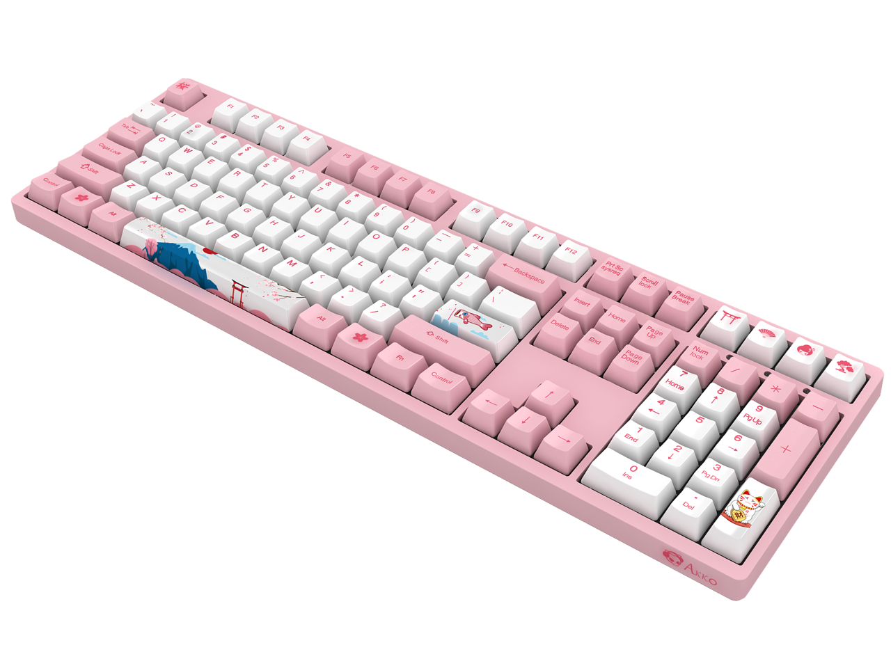 Akko 3108V2 World Tour Tokyo Sakura Pink Gaming Mechanical Keyboard