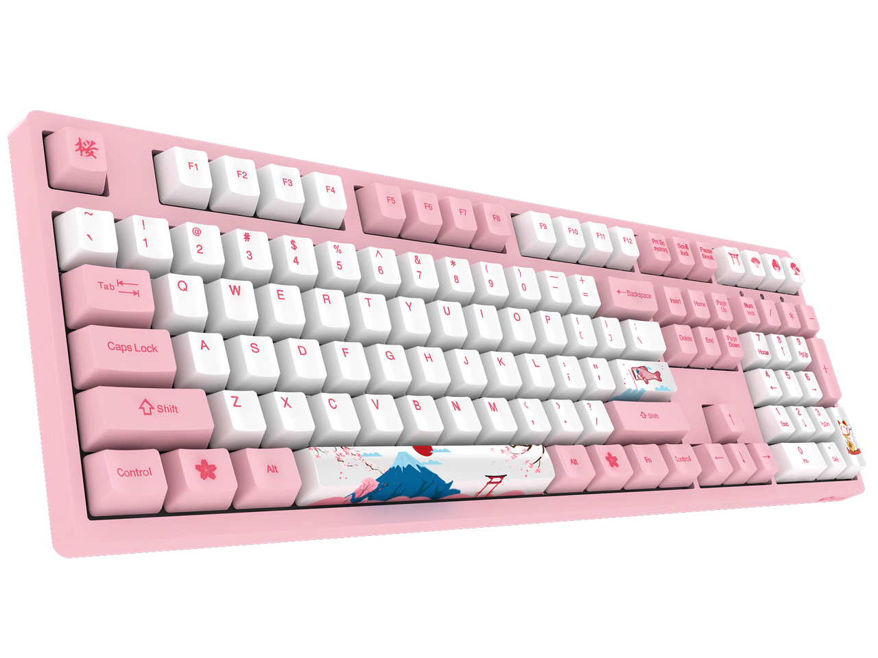 Akko 3108V2 World Tour Tokyo Sakura Pink Gaming Mechanical Keyboard