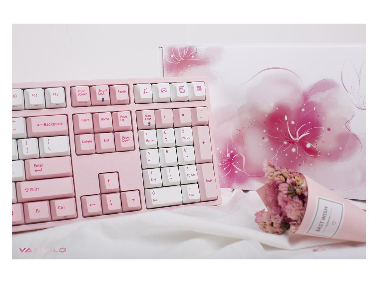 varmilo va108m sakura pink