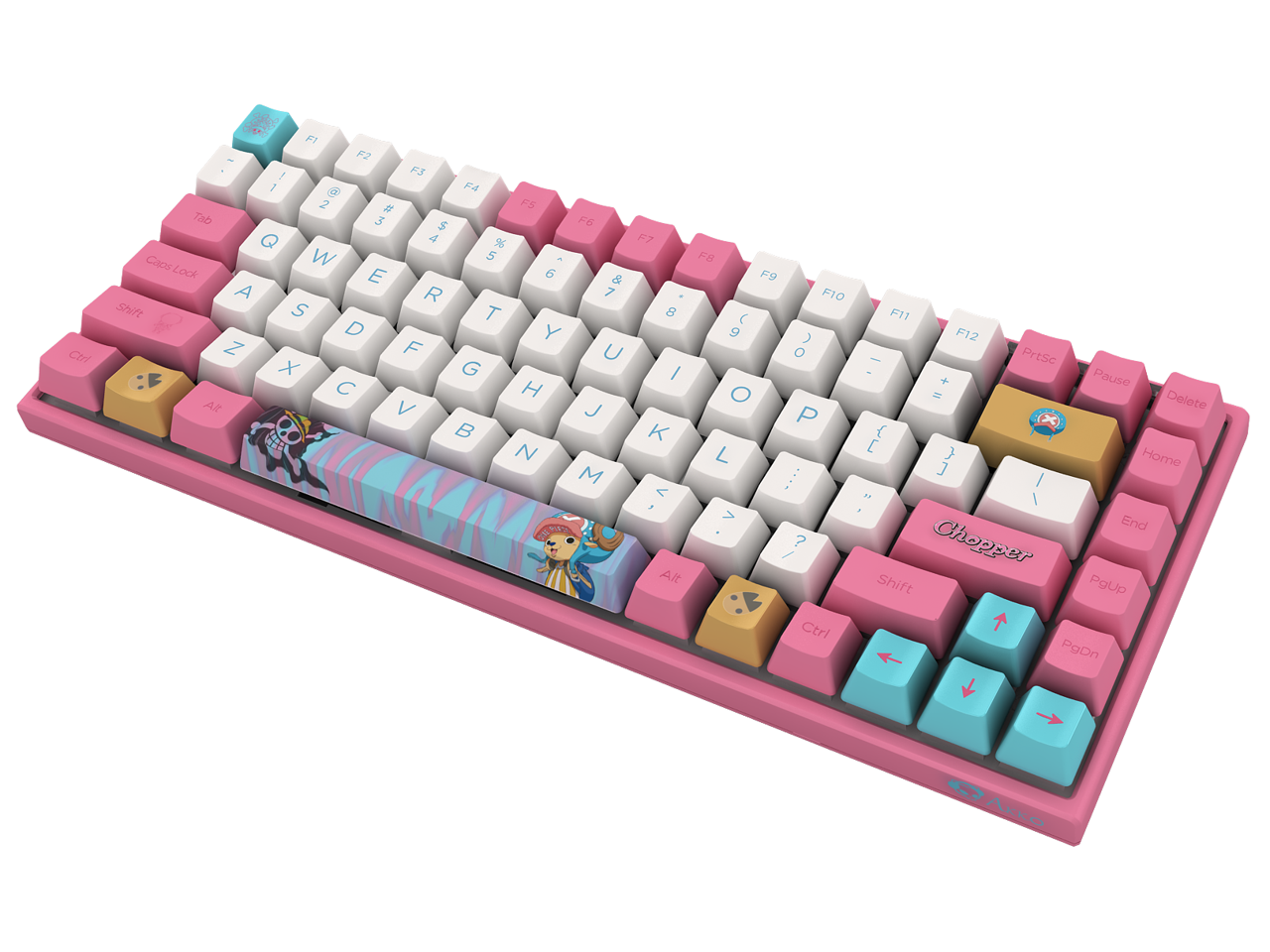 Akko 3084 ONE PIECE Chopper 84 Keys Gaming Mechanical Keyboard Cherry
