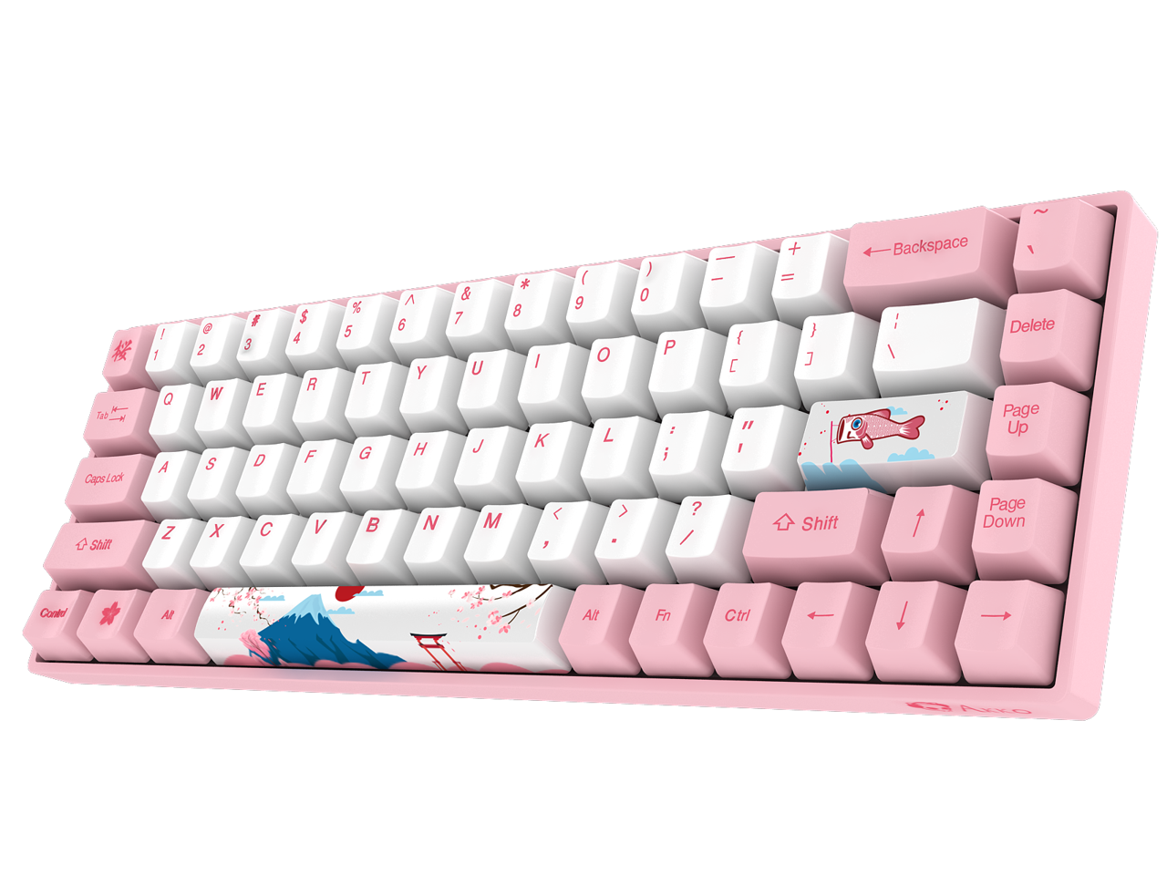 Akko 3068 Tokyo Sakura Pink 68Keys Bluetooth/Wired Gaming Mechanical ...