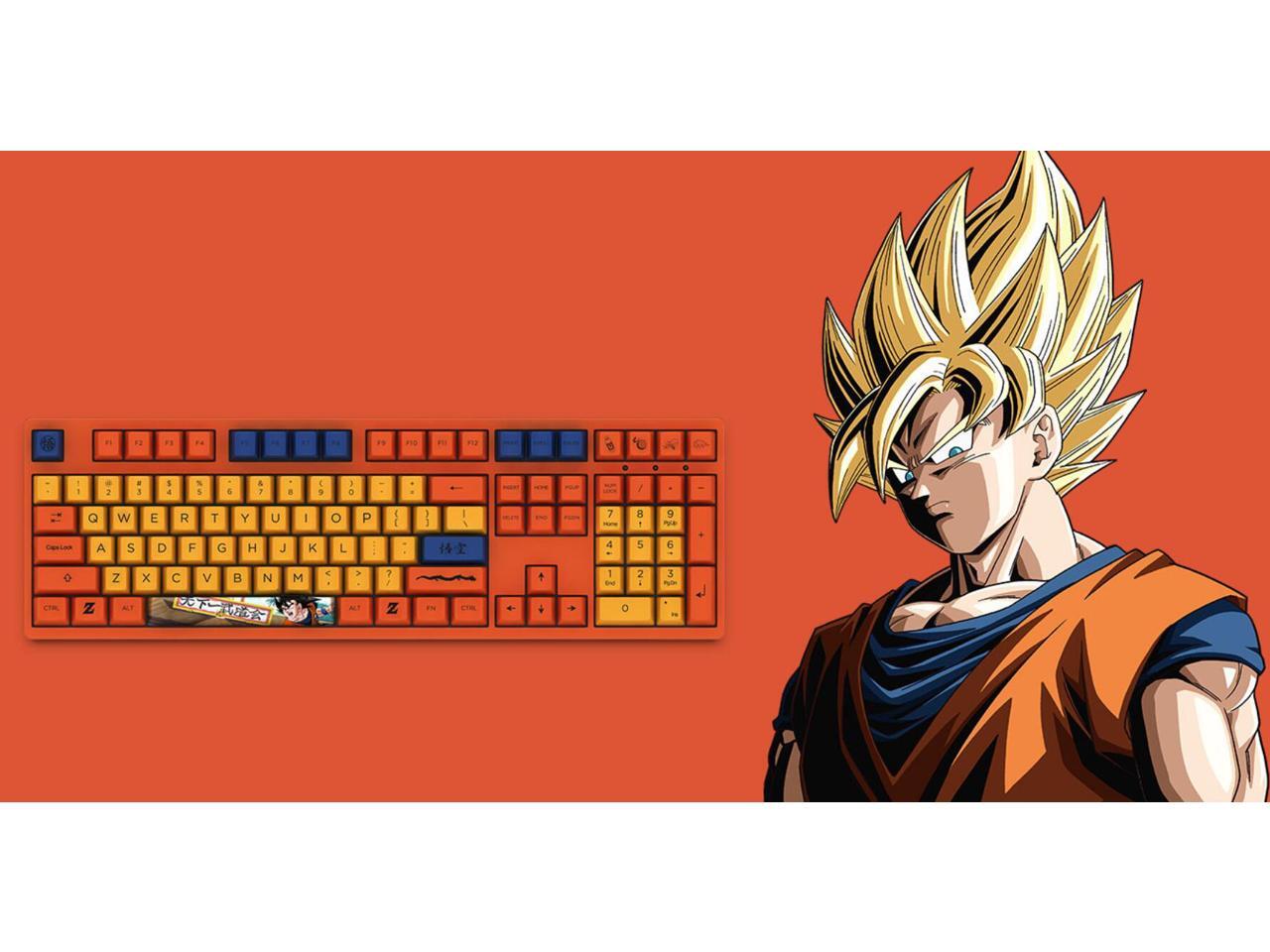 Akko 3108V2 Dragon Ball Z Goku Full Size Gaming Mechanical Keyboard