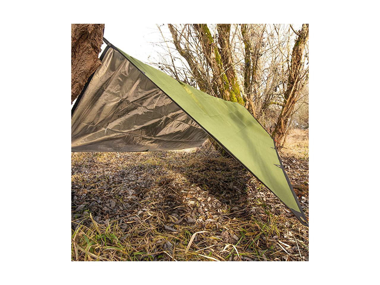 reflective tarp to keep tent cool