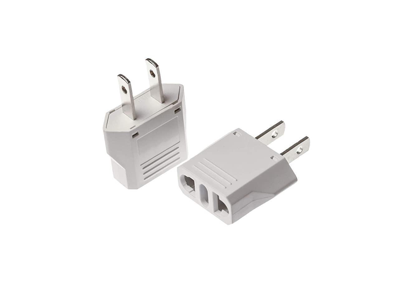 Europe to US Plug Adapter Type A Outlet European to American Plug