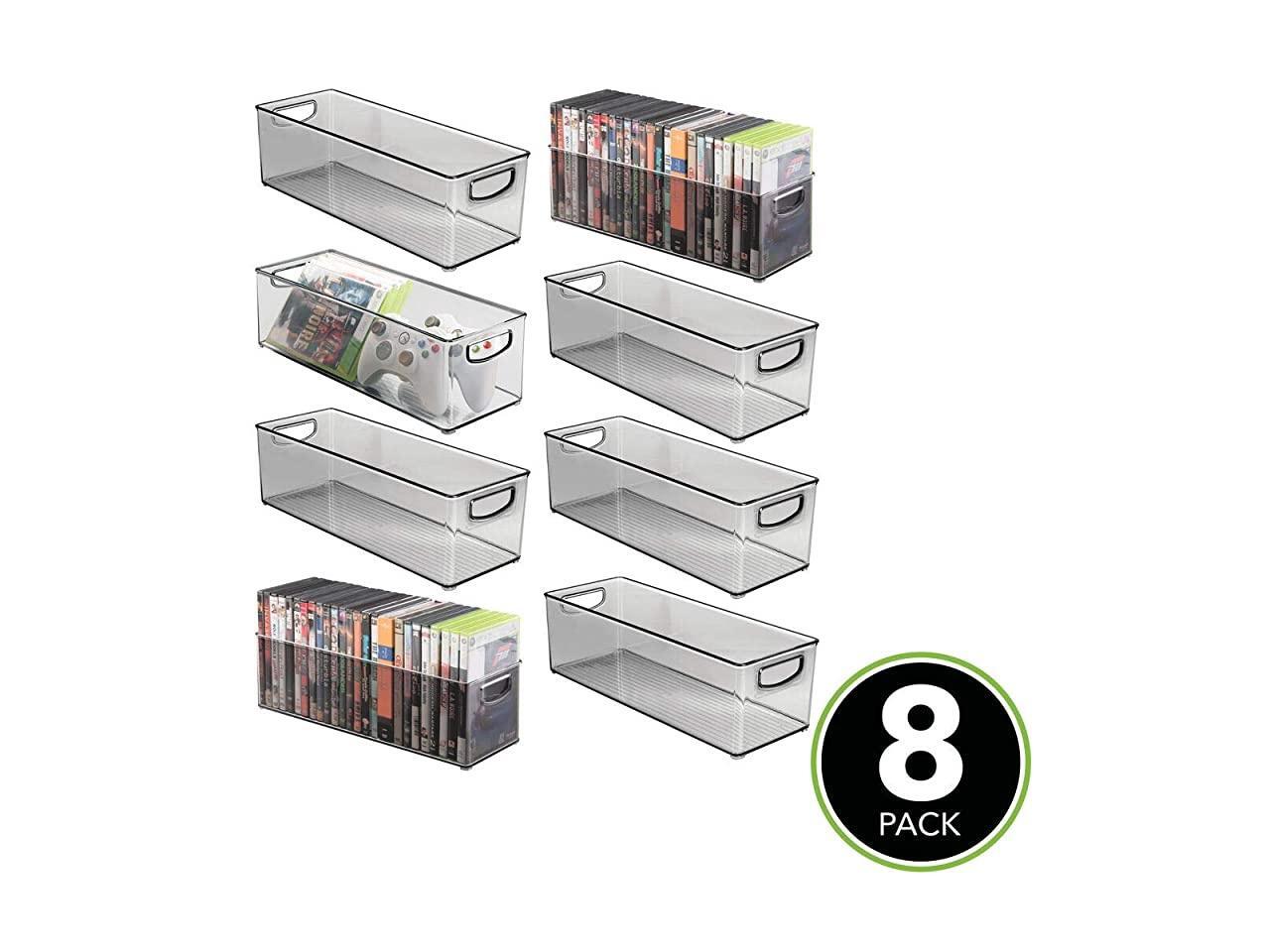 Plastic Stackable Household Storage Organizer Container Bin with