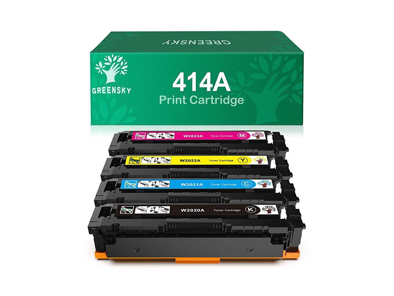 Compatible Toner Cartridge Replacement for HP 414A W2020A W2021A W2022A