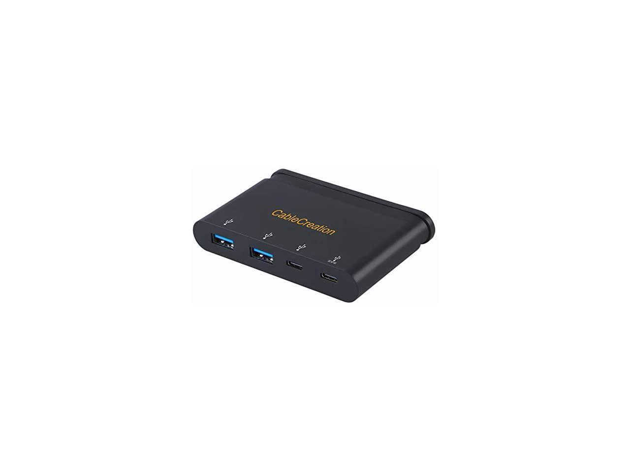 MacBook Pro 2019/2018 Dell XPS 13 CableCreation USB C Hub with Hidden Cable,Compatible with MacBook Air 2018 Black MacBook Pro 2019/2018 Dell XPS 13 CableCreation USB C Hub with Hidden Cable,Compatible with MacBook Air 2018 Black