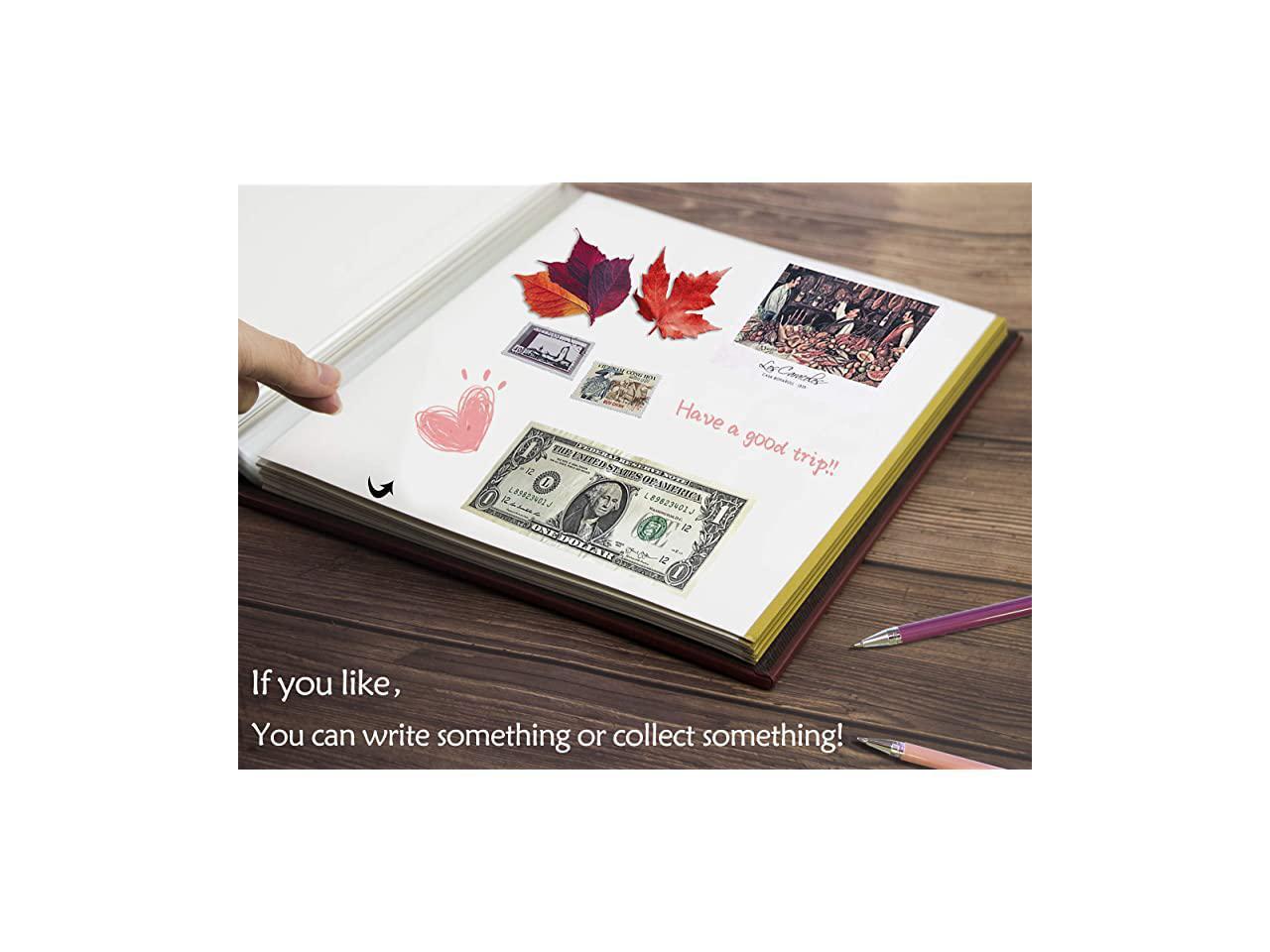 Self Adhesive Photo Album SelfStick Albums Holds 3X5 4X6 5X7