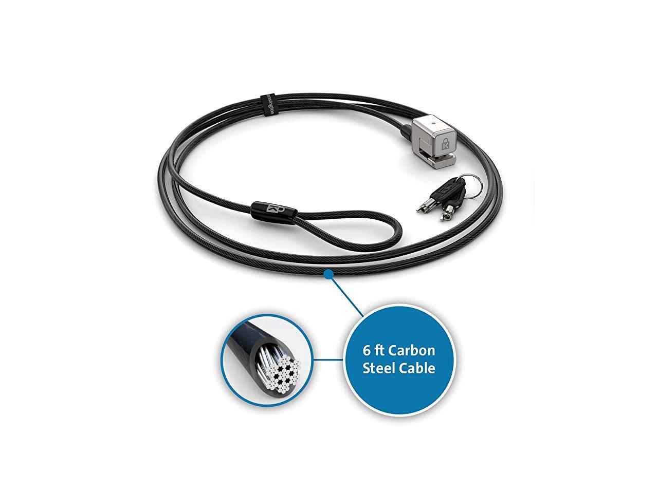 Microsoft Surface Pro and Surface Go Keyed Cable Lock K62044WW