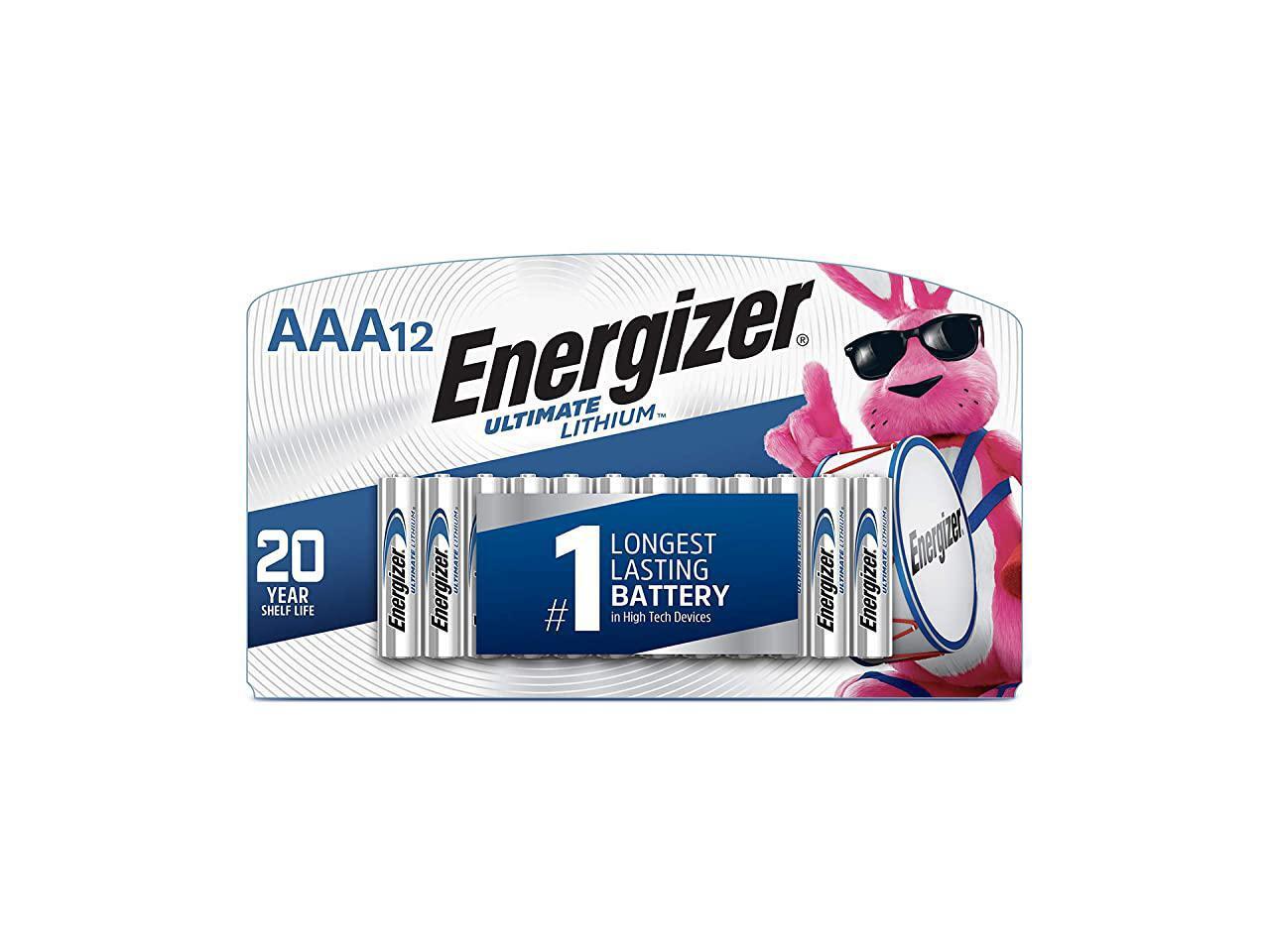 AAA Lithium Batteries, Ultimate Lithium Triple A Battery (12 Count