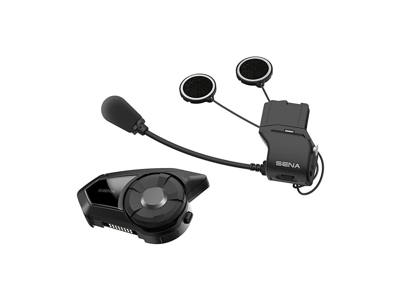 30K01 Motorcycle Bluetooth Headset with Mesh Helmet