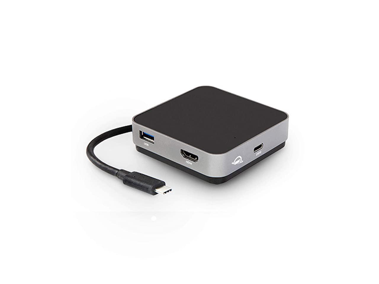 USBC Travel Dock 5 Port with USB 31 HDMI SD Card and 100W Power Pass ...