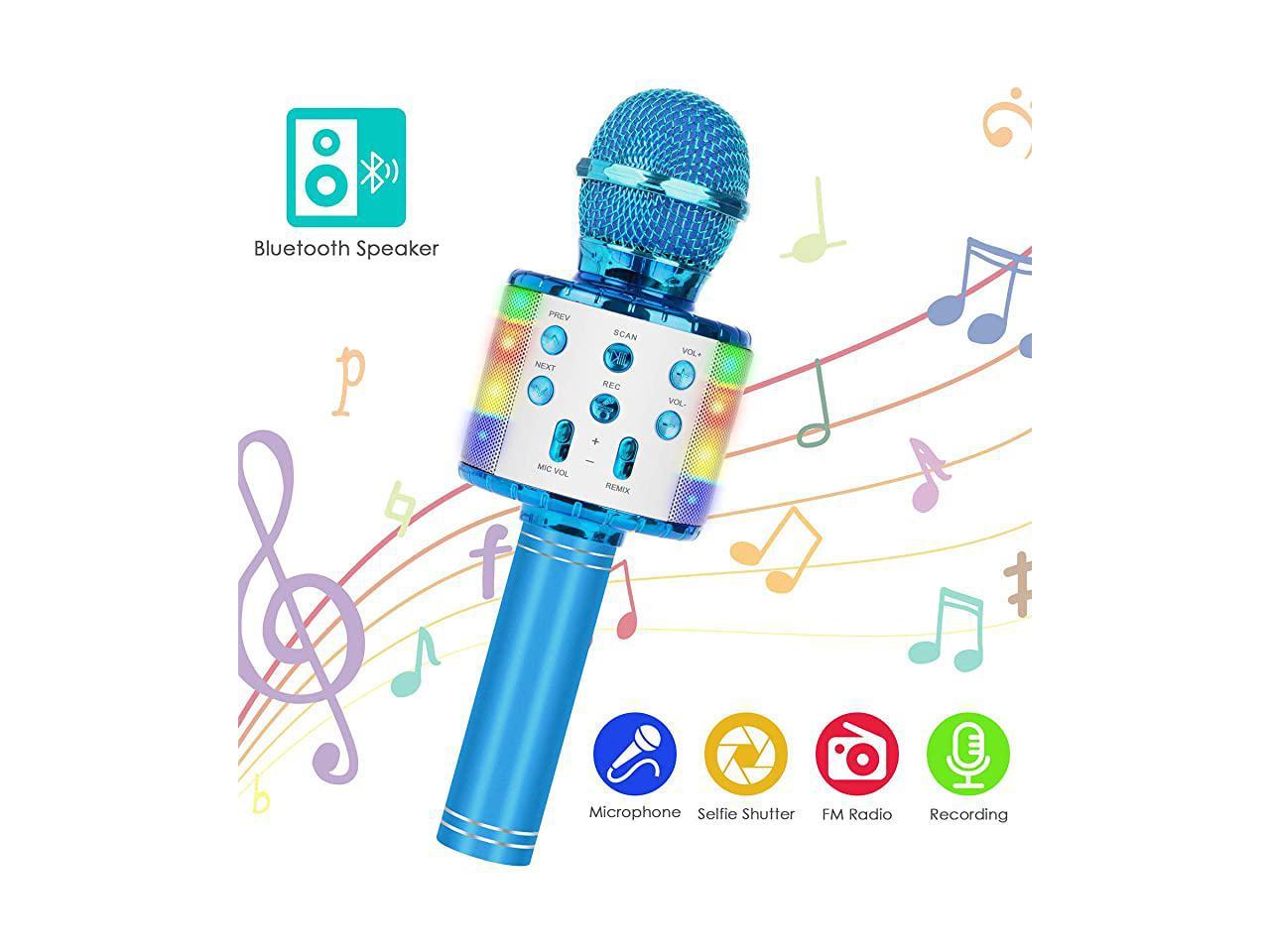 Details about   Karaoke Microphone Wireless Bluetooth Speaker Handheld KTV Player Mic Party 