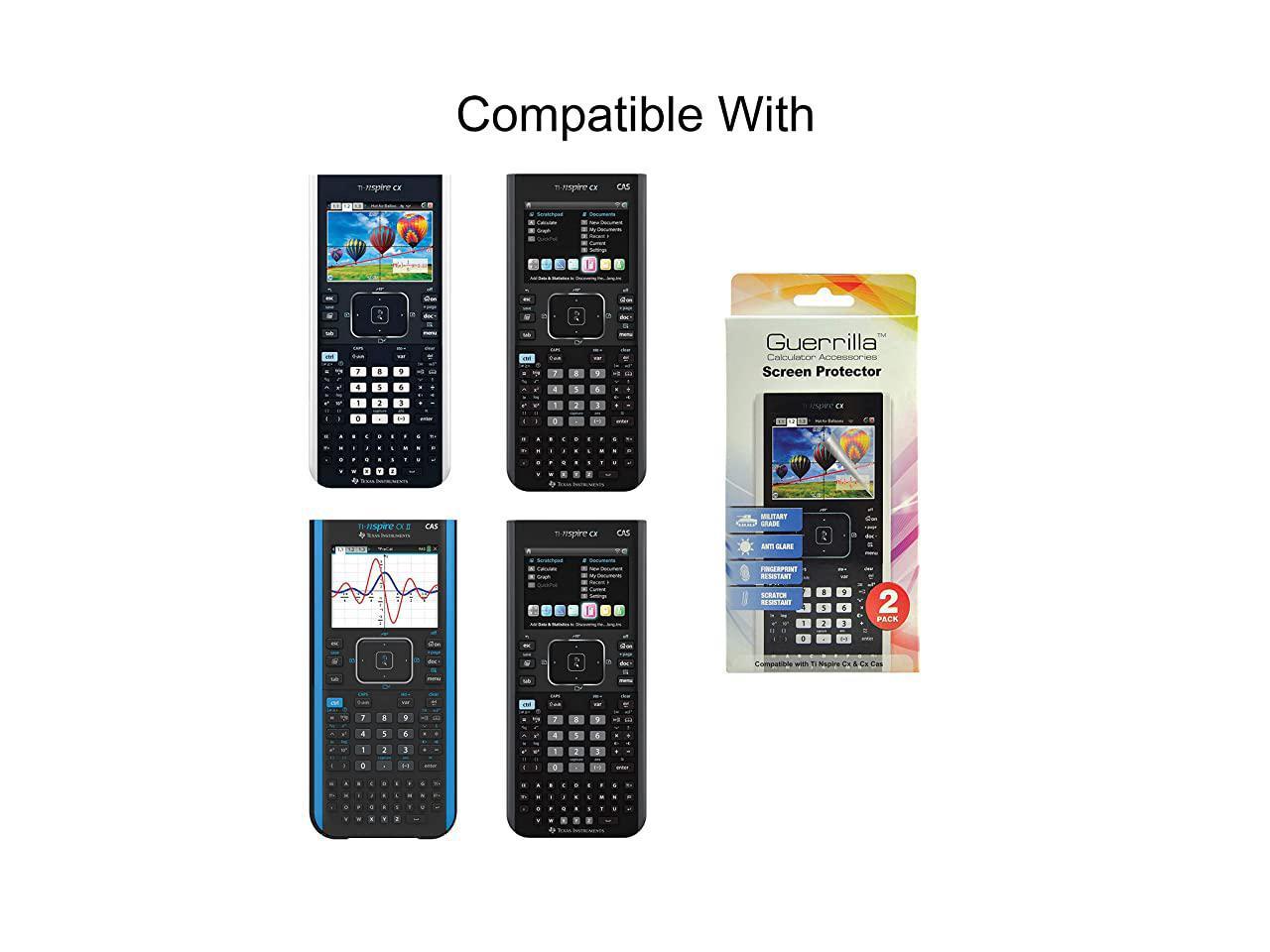 Military Screen Protector 2Pack For TI Nspire CX CX CAS CX II and CX CAS II Graphing Calculator - Newegg.com