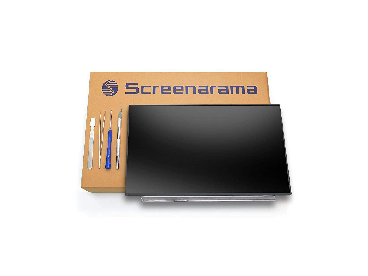 SCREENARAMA New LCD Screen for B156XTK01.0 OnCell Touch 1366x768 HD Glossy Display Replacement with Tools 