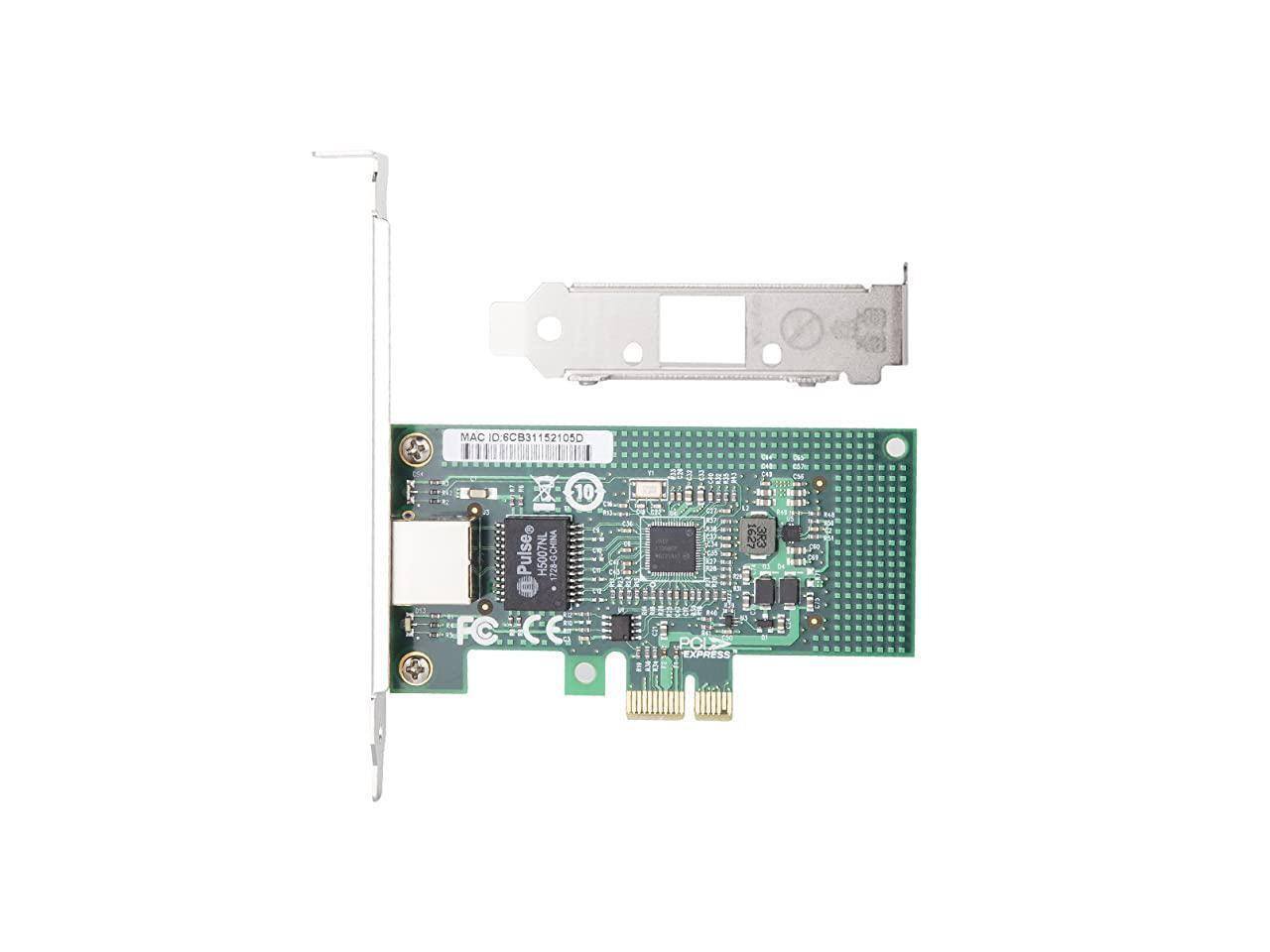 Gigabit Converged Network Card with Intel I210 Chip Single