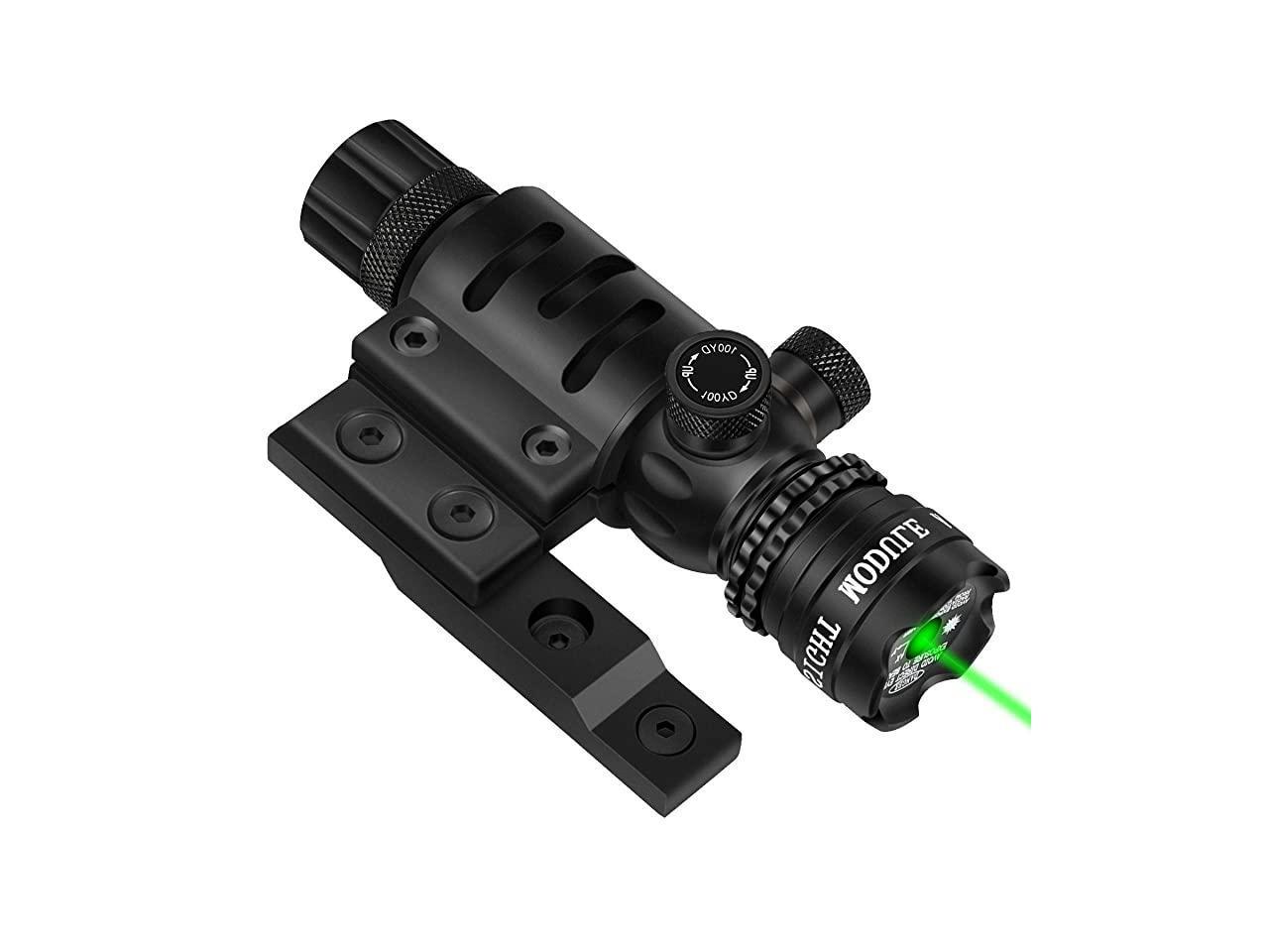 Hunting Green Dot 532nm Laser Sight Scope Universal Mount for Rifle Barrel Rail 