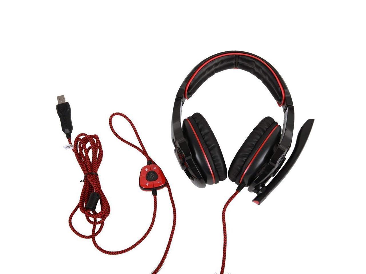 sades sa903 usb 7.1 surround sound stereo gaming headset with mic for pc laptop