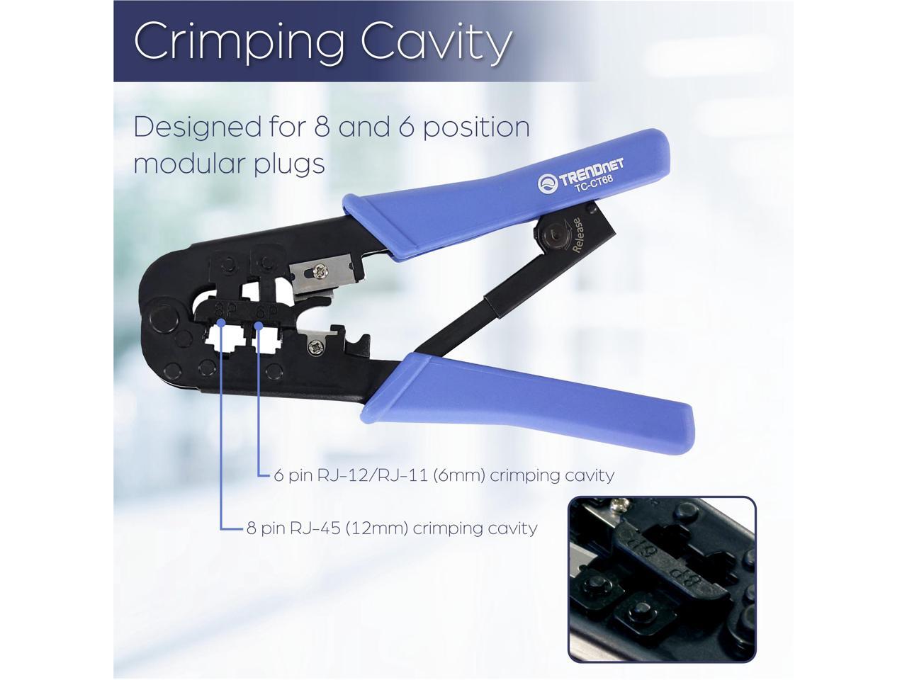 Accessory Network Professional Crimp Tool (TCCT68)