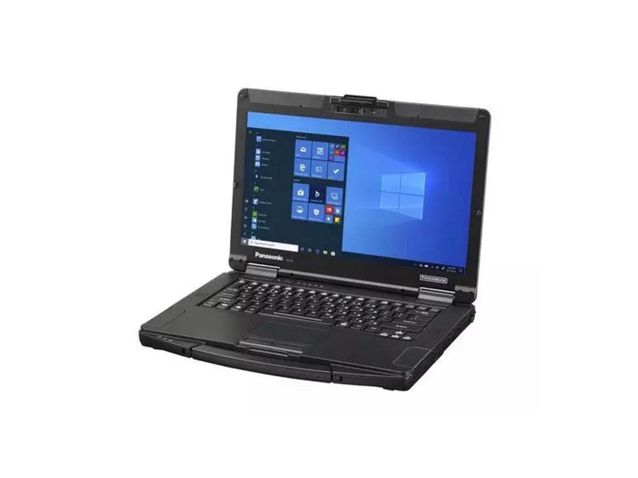 Panasonic Toughbook FZ-55 MK2, Semi-Rugged Laptop, 14" HD, Intel Core i5-1145G7 vPro, 16GB, 512GB OPAL SSD, 4G LTE, IR Webcam, Backlit Keyboard, TPM 2.0, Windows 10 Pro