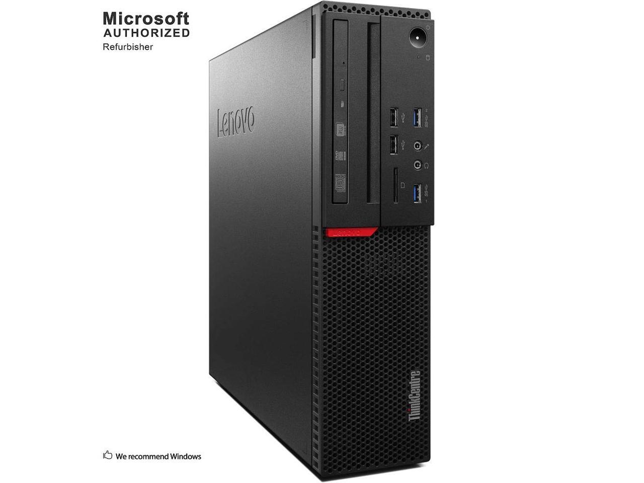 Lenovo ThinkCentre M700 Tiny Business Desktop PC Bluetooth 4.0 WiFi 16G DDR4 1T Intel Quad Core i7-6700T up to 3.6GHz Renewed Windows 10 64-Multi-Language Support English//Spanish//French